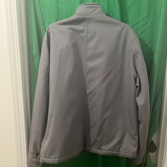 Hart Schaffner Marx Arden Light Gray Bomber Jacket New Condition Men's XXL - Picture 2 of 2